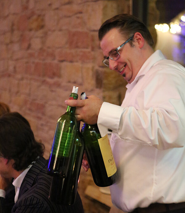 Weinkarte im Restaurant Bückingsgarten