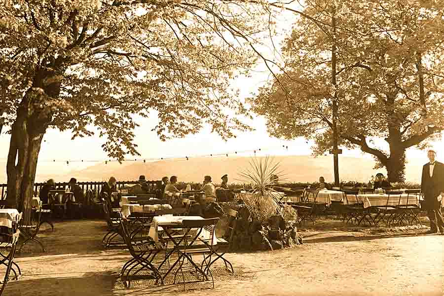 Historie des Restaurants Bückingsgarten in Marburg